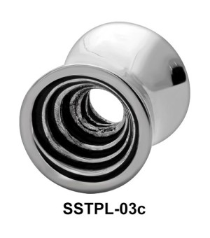 Spirals Plugs and Tunnels SSTPL-03c